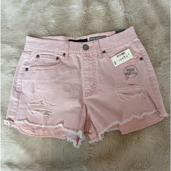 Aeropostale Pants - NWT 💕 Aeropostale High waisted pink denim shorts